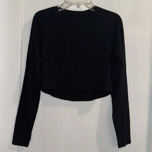 Alphalete Black Long Sleeve Top